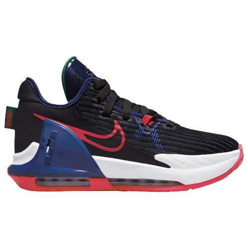 ナイキ キッズ バッシュ Nike LeBron Witness VI GS - Black/Siren Red