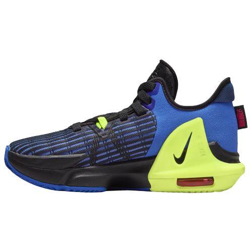 ナイキ キッズ バッシュ Nike LeBron Witness VI GS - Hyper Yellow_1