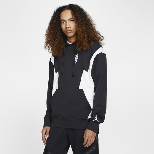 ジョーダン メンズ パーカー Jordan Zion Dri-Fit Fleece Hoodie - Black/White/White
