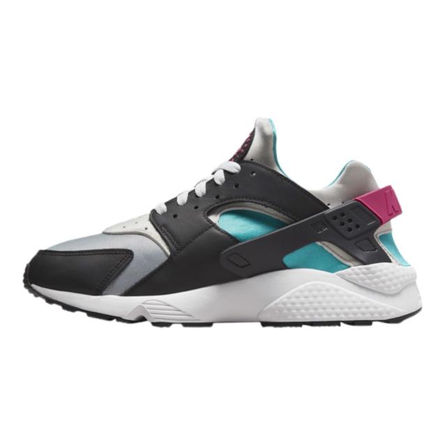 ナイキ メンズ ランニングシューズ エアハラチ Nike Air Huarache - Black/Lethal Pink 黒 ブラック_1