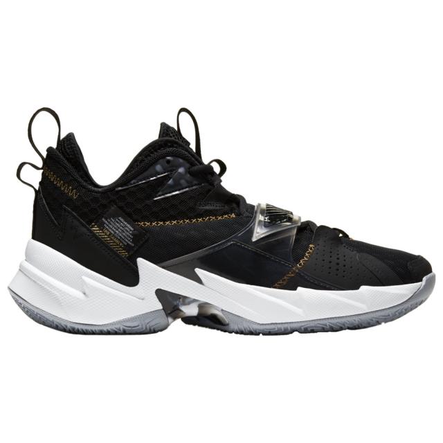 ジョーダン メンズ ホワイノット ゼロ３ Jordan Why Not Zero.3 バッシュ Black/llic Gold/White