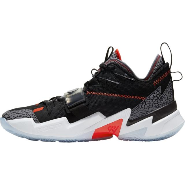 ジョーダン メンズ ホワイノット ゼロ３ Jordan Why Not Zero.3 バッシュ Black/Bright Crimson/Cement Grey_1