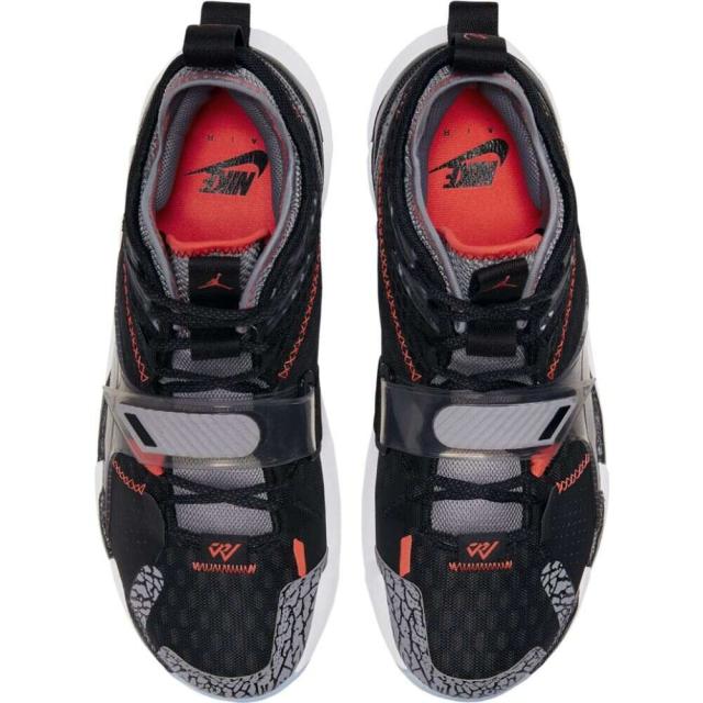 ジョーダン メンズ ホワイノット ゼロ３ Jordan Why Not Zero.3 バッシュ Black/Bright Crimson/Cement Grey_3