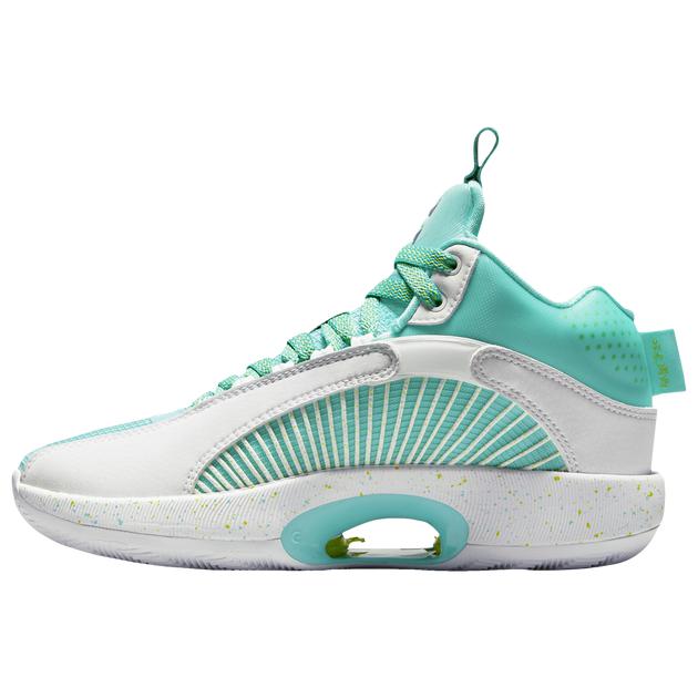 ジョーダン キッズ バッシュ Jordan AJ XXXV GS - White/Silver/Jade_1