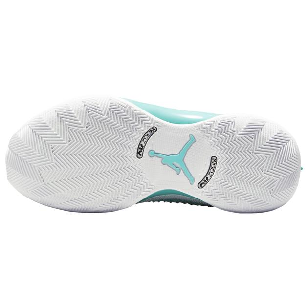ジョーダン キッズ バッシュ Jordan AJ XXXV GS - White/Silver/Jade_4