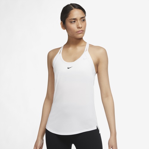 ナイキ レディース タンクトップ Nike One Dri-FIT Elastika Tank - White