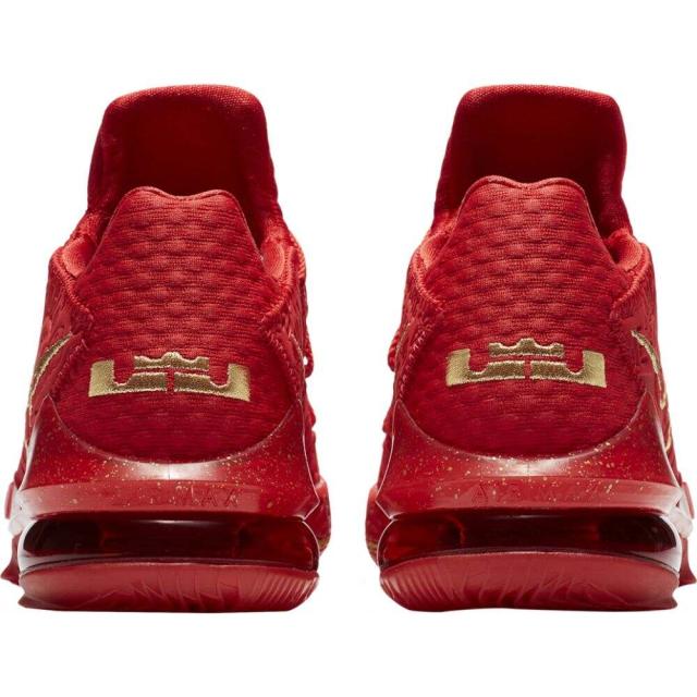 ナイキ メンズ レブロン１７ ロー Nike LeBron 17 Low "Titan" バッシュ University Red/llic Gold