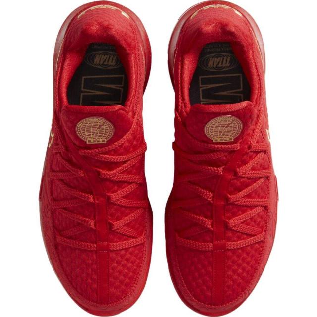 ナイキ メンズ レブロン１７ ロー Nike LeBron 17 Low "Titan" バッシュ University Red/llic Gold