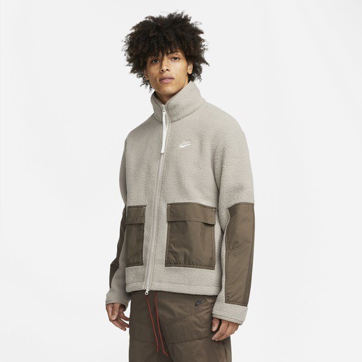 ナイキ メンズ ジャケット Nike SPE+ Sherpa Full-Zip Jacket - Grey/Grey