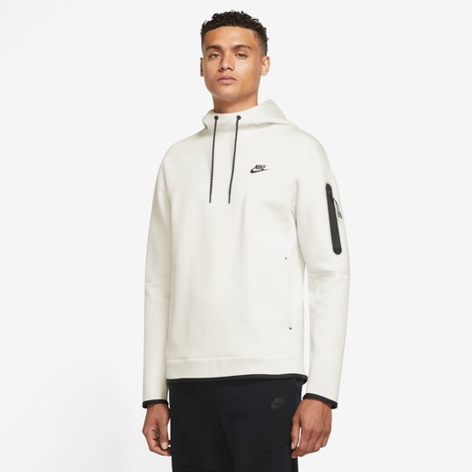 ナイキ メンズ パーカー Nike Tech Fleece Pullover Hoodie - Grey/Black