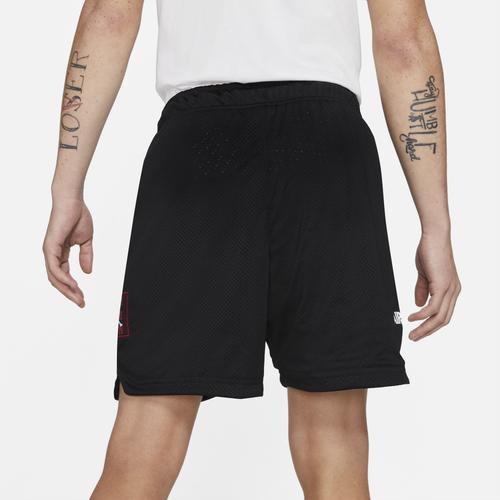 ジョーダン メンズ ショーツ Jordan Retro 5 Mesh Graphic Shorts - Black