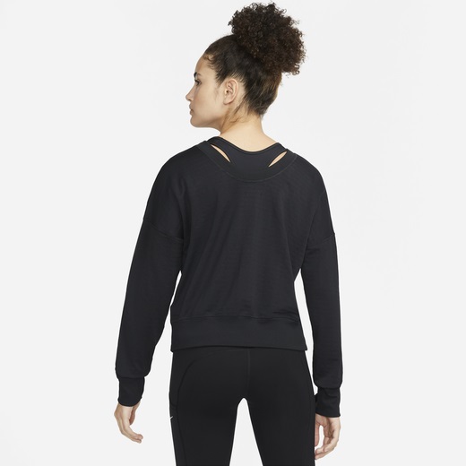 ナイキ レディース スウェットシャツ Nike TF Element Everywhere Crew - Black_1