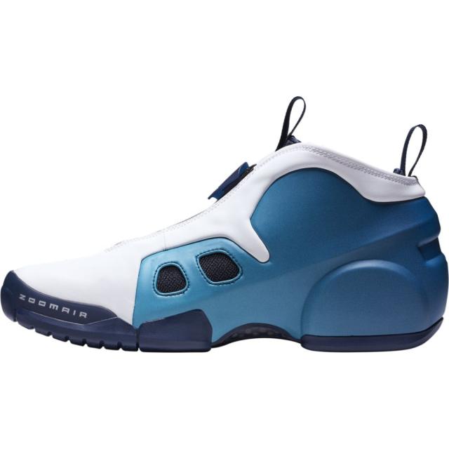 ナイキ メンズ フォームポジット２ Nike Air Flightposite 2 バッシュ White/Midnight Navy/Blue Gaze_1