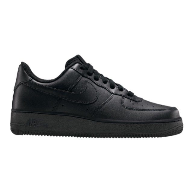 ナイキ レディース スニーカー Nike Air Force 1 07 LE Low - Black/Black