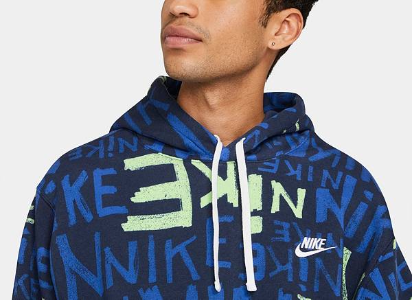 ナイキ メンズ パーカー Nike Men's Sportswear Club Pullover Hoodie フーディー プルオーバー MIDNIGHT NAVY_3