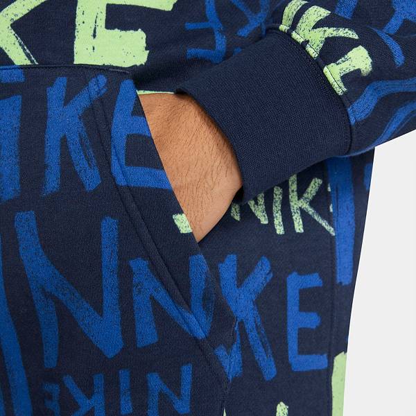 ナイキ メンズ パーカー Nike Men's Sportswear Club Pullover Hoodie フーディー プルオーバー MIDNIGHT NAVY_4