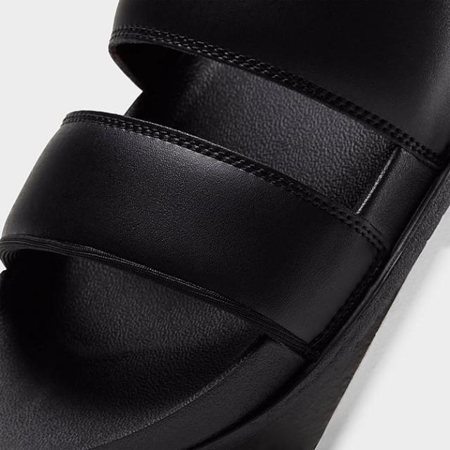 ナイキ レディース スニーカー Women's Nike Offcourt Duo Slide Sandals - Black/Black/White_2