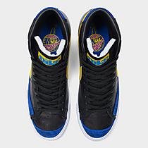ナイキ メンズ チャレンジャー Nike Blazer Mid '77 Peace, Love, Basketball Shoes スニーカー Black/Speed Yellow/Game Royal/White_4