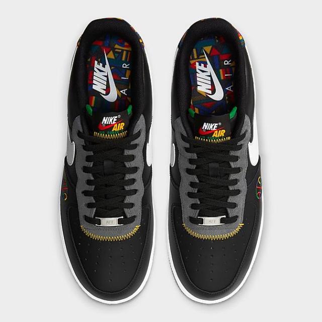 ナイキ メンズ エアフォース Nike Air Force 1 '07 Lv8 スニーカー Black/Dark Grey/Pine Green_4