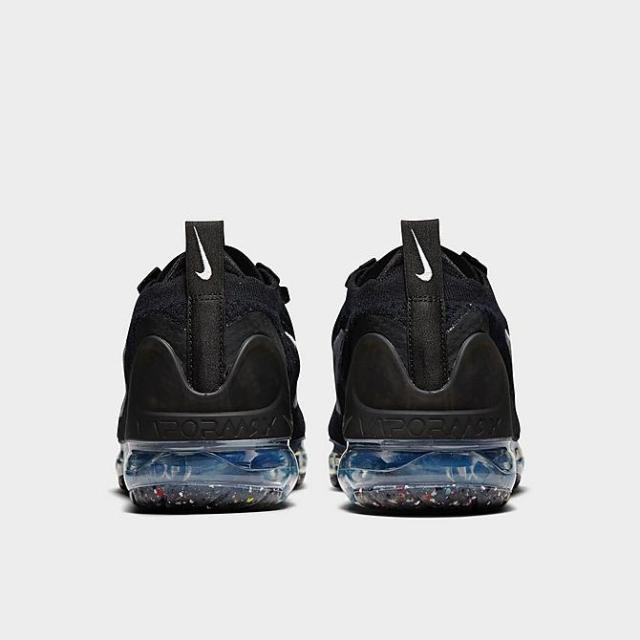 ナイキ レディース スニーカー Women's Nike Air Vapormax 2021 Flyknit Running Shoes - Black/White/Metallic Silver