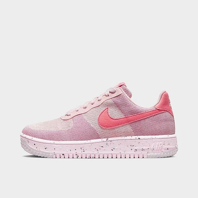 ナイキ レディース スニーカー Women's Nike Air Force 1 Crater Flyknit Casual Shoes - Pink Glaze/Pink Salt/Pink Oxford/Pink Foam