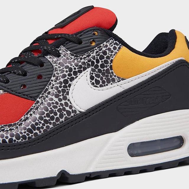 ナイキ レディース スニーカー Women's Nike Air Max 90 SE Casual Shoes - Black/Phantom/Chile Red/Pollen_2