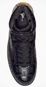 ジョーダン キッズ/レディース レトロ２ Air Jordan 2 GS “BHM” バッシュ Black/llic Gold/Hyper Cobalt