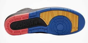 ジョーダン キッズ/レディース レトロ２ Air Jordan 2 GS “BHM” バッシュ Black/llic Gold/Hyper Cobalt