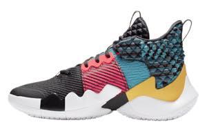 ジョーダン メンズ ホワイノット Jordan Why Not Zer0.2 "BHM" バッシュ Black/Bright Crimson/Spirit Teal/University Gold