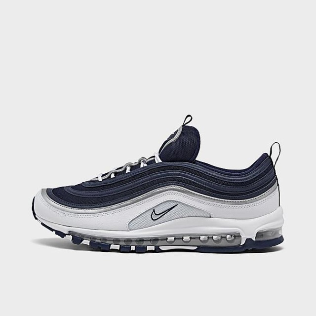 ナイキ メンズ エアマックス９７ Nike Air Max 97 スニーカー Midnight Navy/Metallic Silver/White