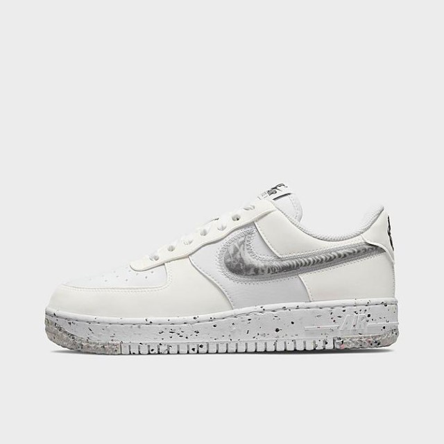 ナイキ レディース スニーカー Women's Nike Air Force 1 Crater Casual Shoes - White/Black/Summit White