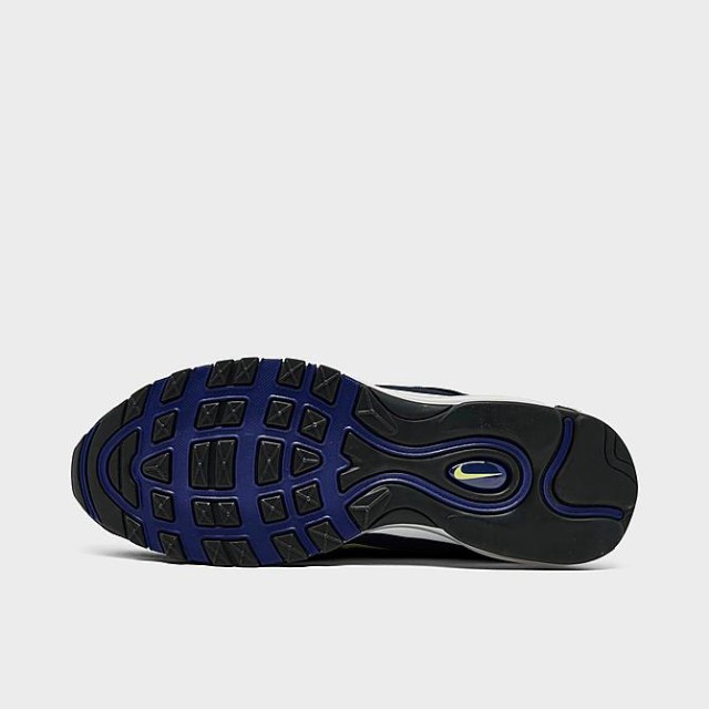 ナイキ メンズ バッシュ Nike Air Max 97 SE - Black/Light Zitron/Deep Royal Blue/Obsidian