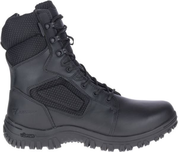ベイツ メンズ ワークブーツ Bates Men's Maneuver Waterproof Side Zip Work Boots - Blackの通販は 32,461円