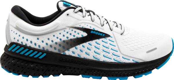 ブルックス メンズ ランニングシューズ Brooks Men's Adrenaline GTS 21 Running Shoes - White/Blueの通販は 29,920円