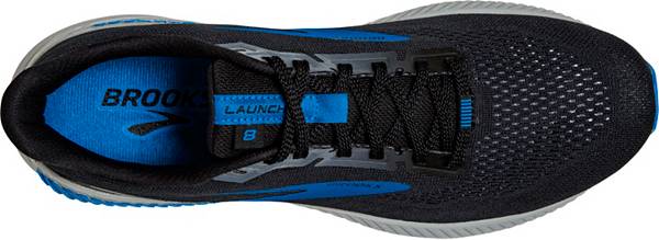 ブルックス メンズ ランニングシューズ Brooks Men's Launch 8 GTS Running Shoes - Black/Greyの通販は