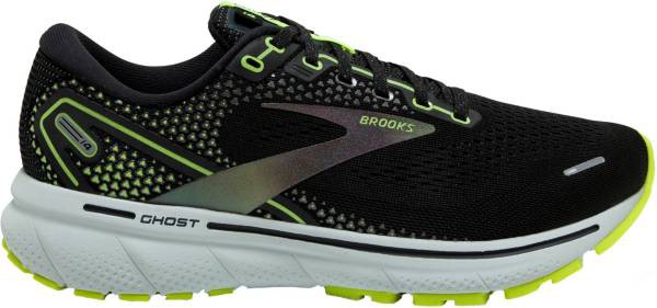 ブルックス メンズ ランニングシューズ Brooks Men's Ghost 14 Running Shoes - Black Reflective