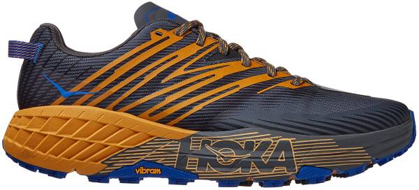 ホカオネオネ メンズ ランニングシューズ HOKA ONE ONE Men's Speedgoat 4 Trail Running Shoes - Yellowの通販は