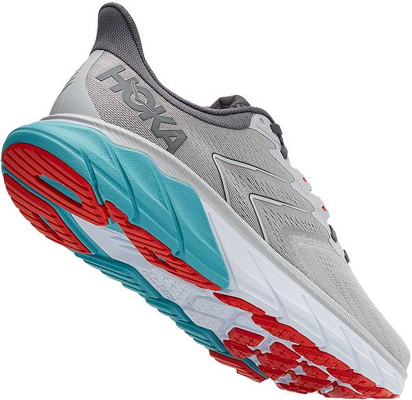 ホカオネオネ メンズ ランニングシューズ HOKA ONE ONE Men's Arahi 5 Running Shoes - Teal/Grey_4