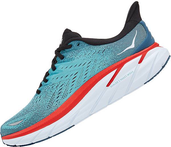 ホカオネオネ メンズ ランニングシューズ HOKA ONE ONE Men's Clifton 8 Running Shoes - Teal_2