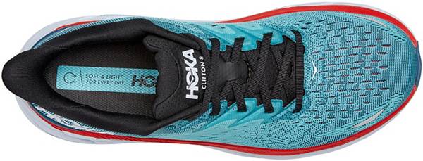ホカオネオネ メンズ ランニングシューズ HOKA ONE ONE Men's Clifton 8 Running Shoes - Teal_3
