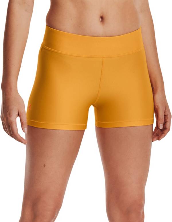アンダーアーマー レディース トレーニング ショーツ Under Armour Women's HeatGear Mid Rise 3” Shorts - Rise