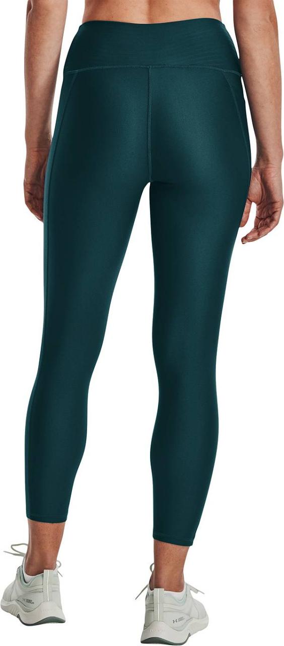 アンダーアーマー レディース レギンス Under Armour Women's HeatGear High Rise No-Slip Waistband 7/8 Leggings - Tourmaline Teal アンダーアーマー レディース レギンス Under Armour Women's HeatGear