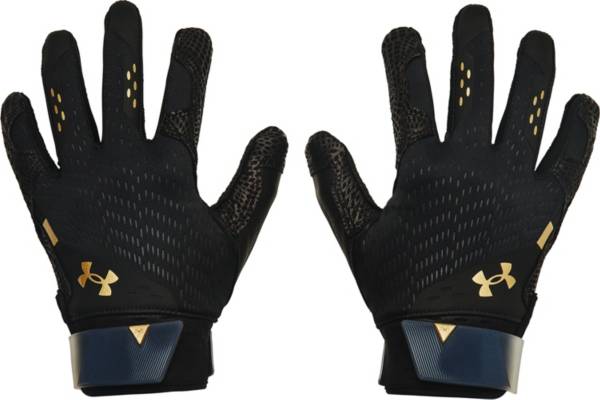 アンダーアーマー メンズ バッティンググローブ Under Armour Men's Harper Pro 21 Batting Gloves - Black