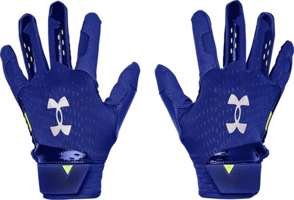 アンダーアーマー キッズ バッティンググローブ Under Armour Youth Harper Hustle 21 Batting Gloves - Blue