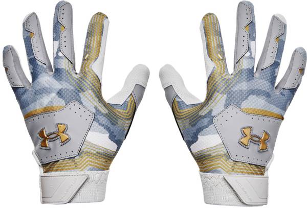 アンダーアーマー キッズ バッティンググローブ Under Armor Youth Clean Up 21 Culture Batting Gloves - Grey Camo