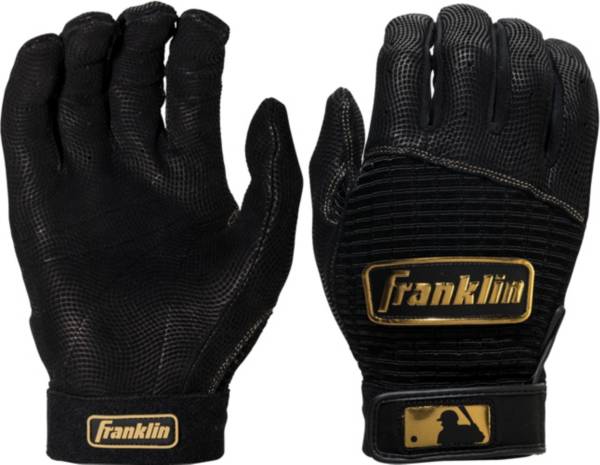 フランクリン キッズ バッティンググローブ Franklin Youth Pro Classic Batting Gloves - Black/Gold