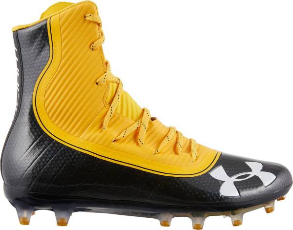 アンダーアーマー メンズ アメフト スパイク Under Armour Men's Highlight MC Football Cleats - Yellow/Black