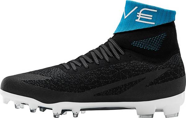 アンダーアーマー メンズ サッカー スパイク Under Armour Men's C1N MC Football Cleats - Black/Blue_1