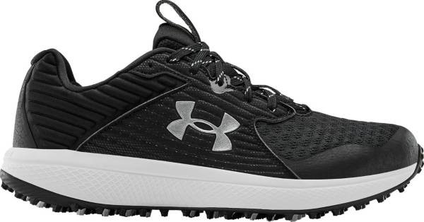 アンダーアーマー メンズ ベースボールシューズ Under Armour Yard Turf Baseball Shoes 野球 スパイク BLACK/WHITE