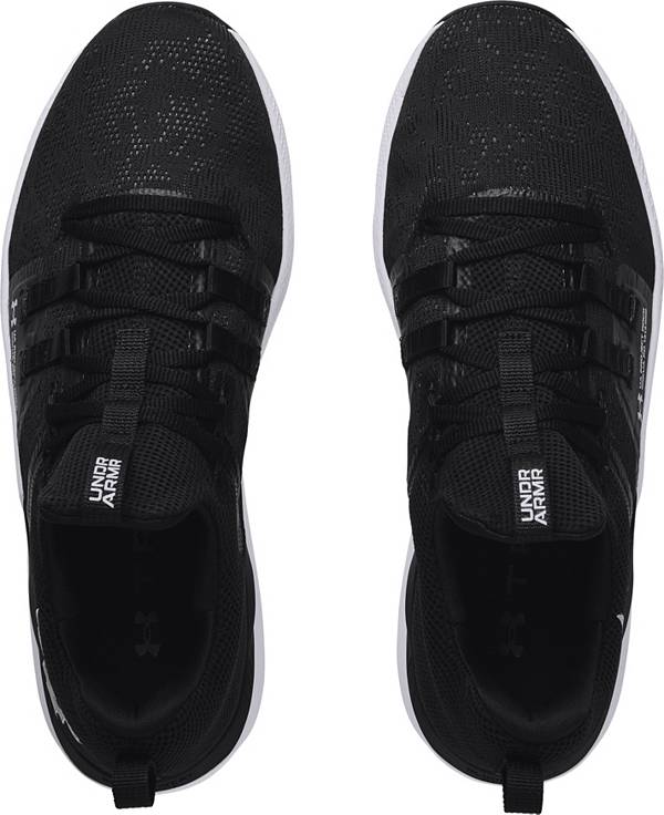 アンダーアーマー メンズ トレーニングシューズ Under Armour Men's Project Rock BSR Training Shoes - Black/White/Grey